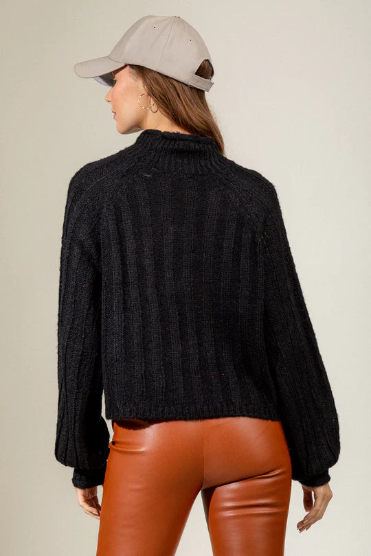 Aria Sweater- Black
