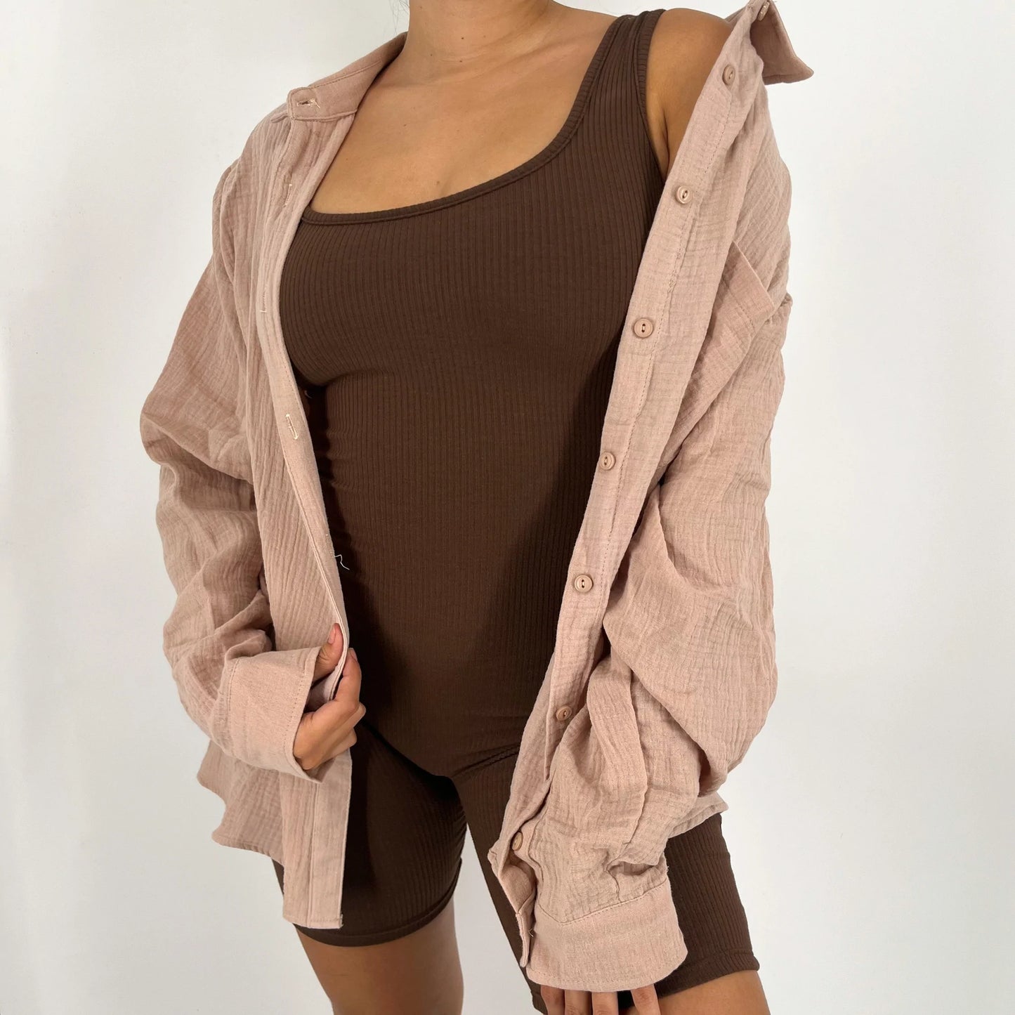 The essential button up