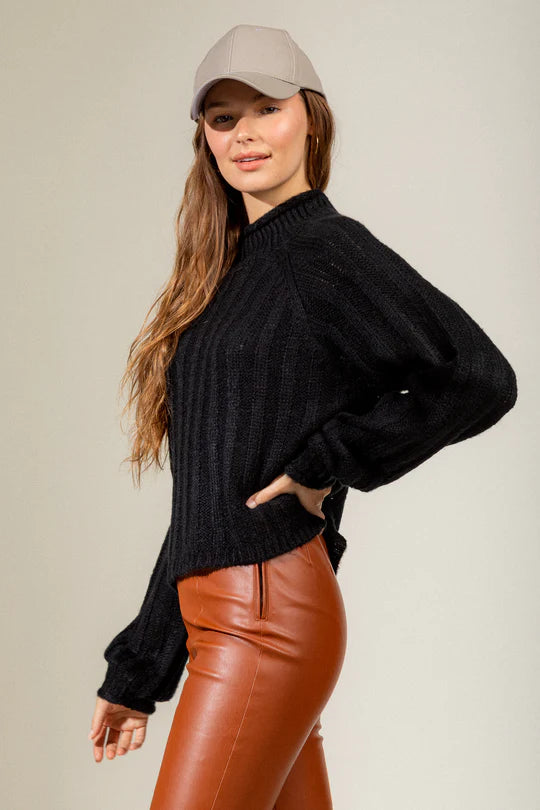 Aria Sweater- Black