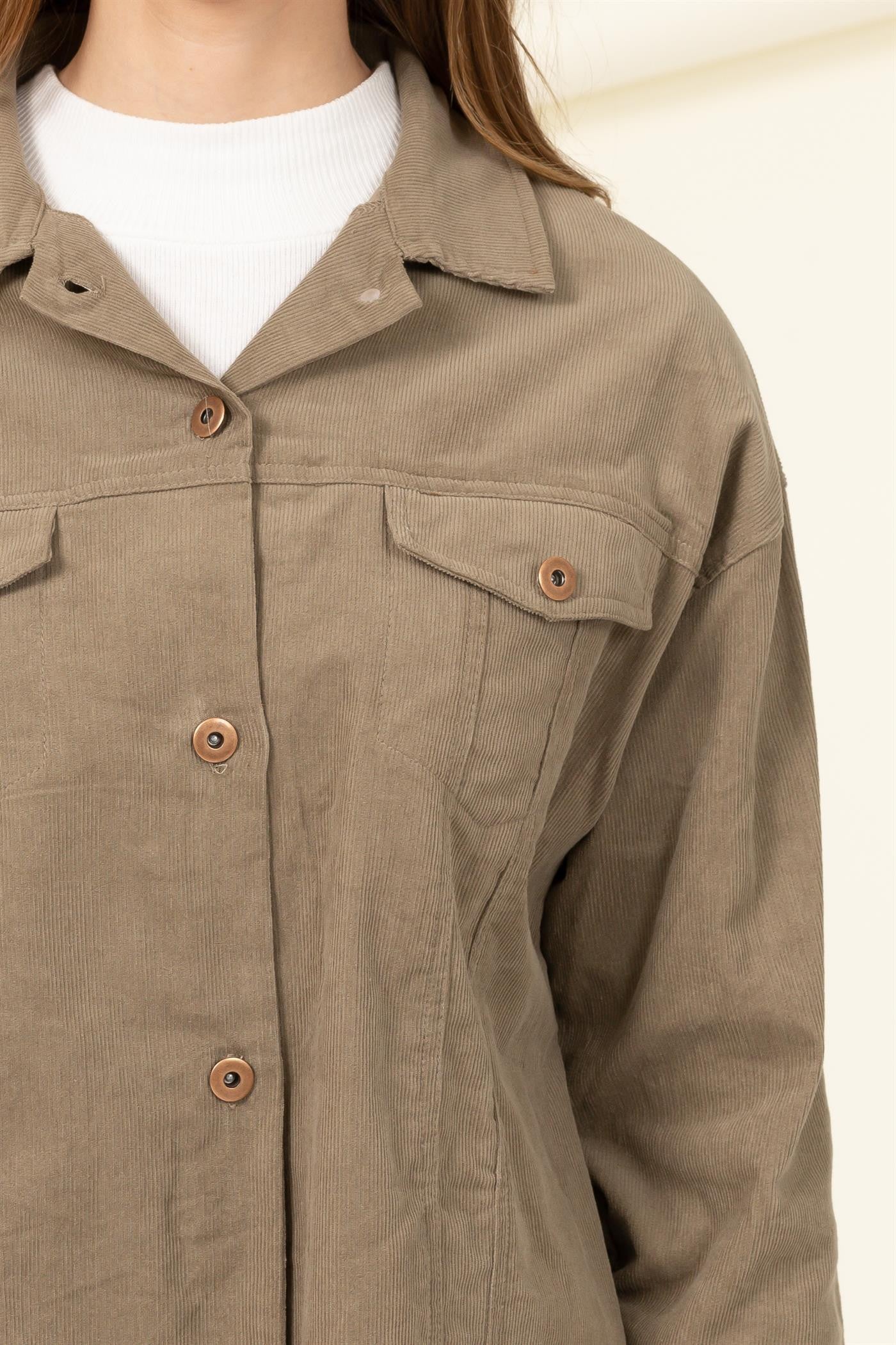 Aspen Corduroy Jacket (Olive)