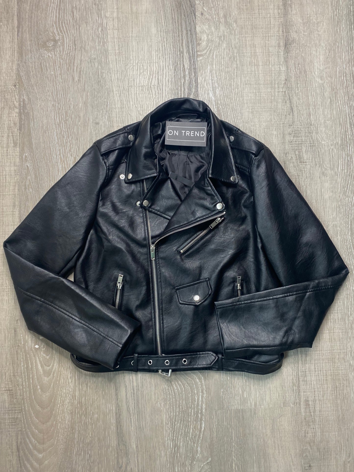 Edgy Leather Jacket